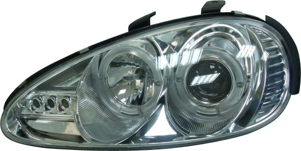 Mazda MX3 Angel Eye-koplampen Chroom V1