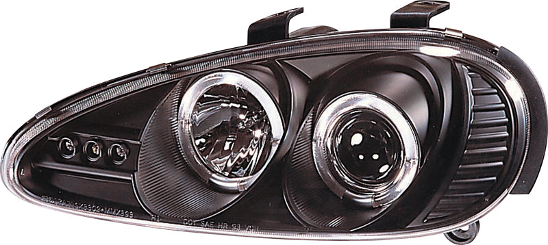 Mazda MX3 Angel Eye Koplampen Zwart V1