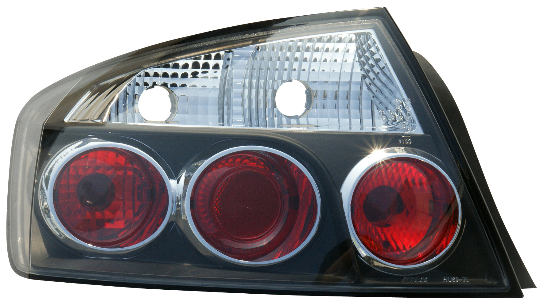 Peugeot 407 4D 04+ Achterlichten Zwart V1