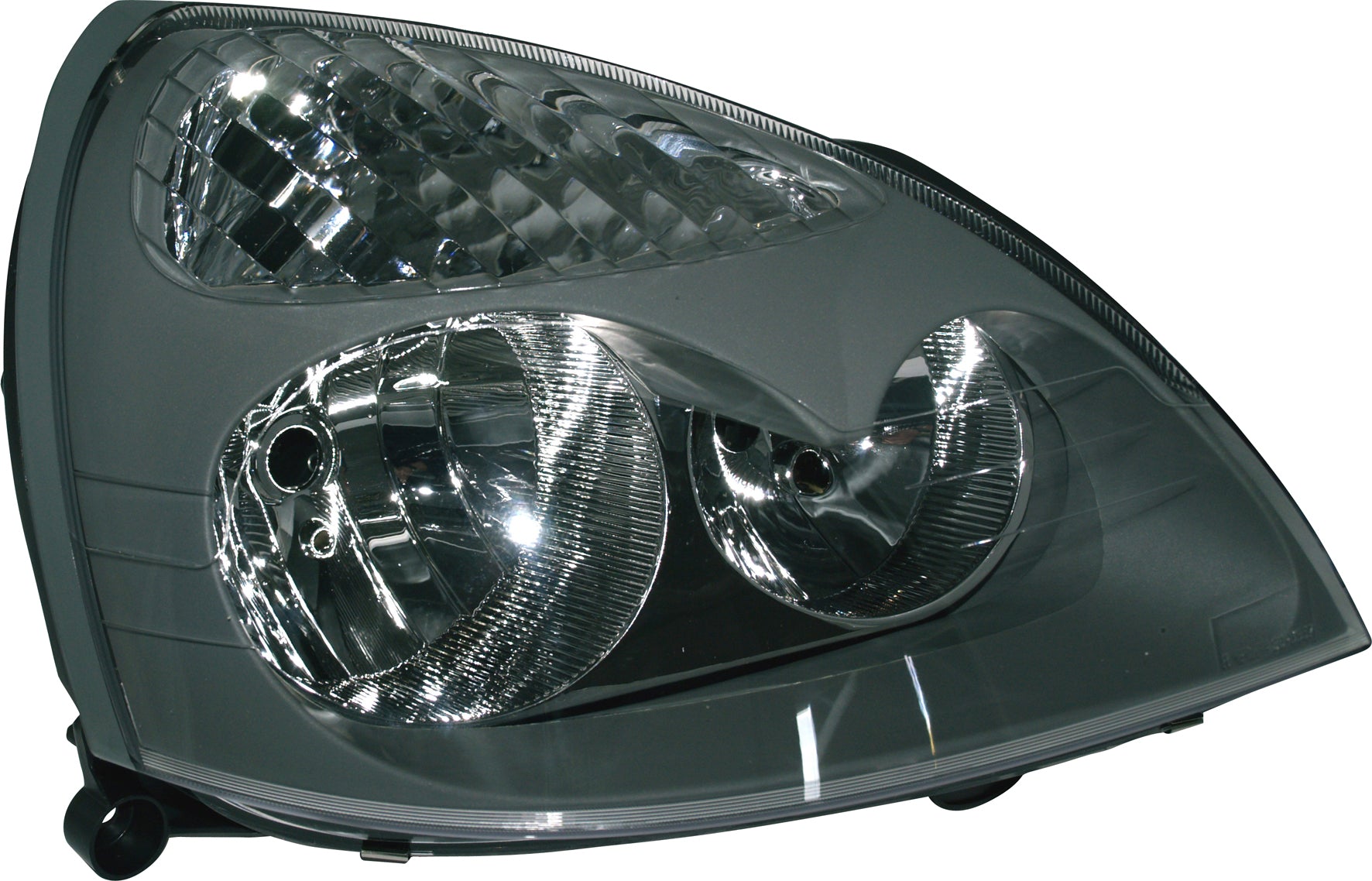 Renault-Clio-II-01-06-Headlights-Black/Clear-V1