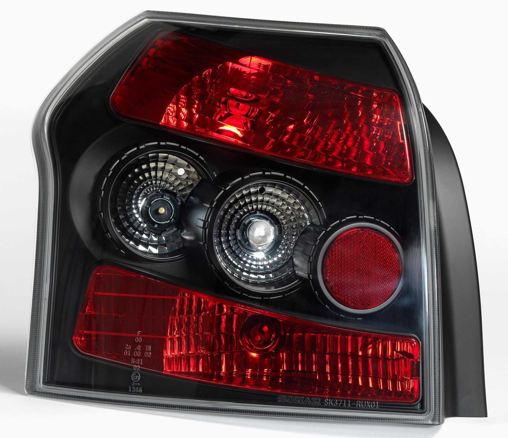 Toyota Corolla E12 HB 01+ Achterlichten Zwart V1