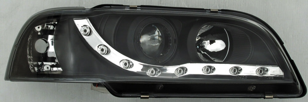 Volvo-S40/V40-96-04-R8-Style-LED-Headlights-Black-V1