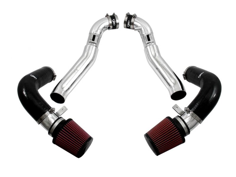 Nissan 350Z 07-08 Dual Tube Cold Air Intake Polish [INJEN]