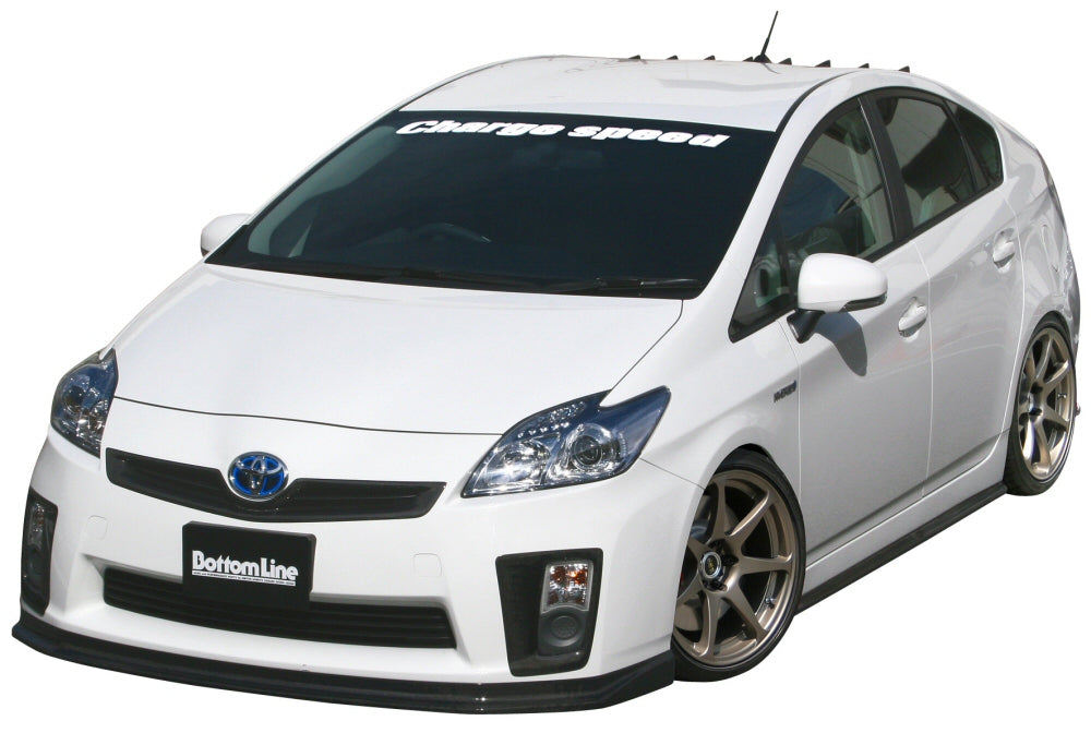 Image of Toyota Prius Hybrid 09+ Chargespeed Bottomline Front Lip FRP