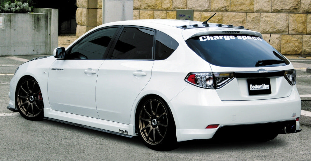 Image of Subaru Impreza GH 08+ Chargespeed Bottomline Rear Bumper Lip