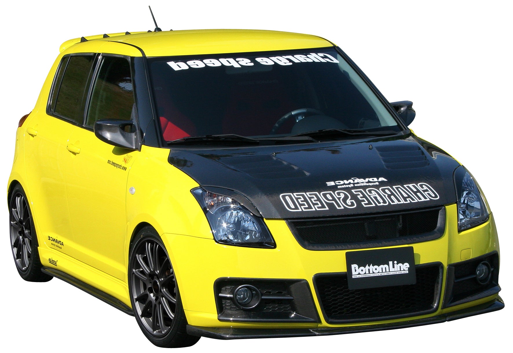 Image of Suzuki Swift II Sport 05+ Chargespeed Bottomline Front Lip