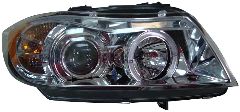 BMW-3-E90/E91-Sedan/Touring-Chrome-Halo-Angel-Eye-Headlights
