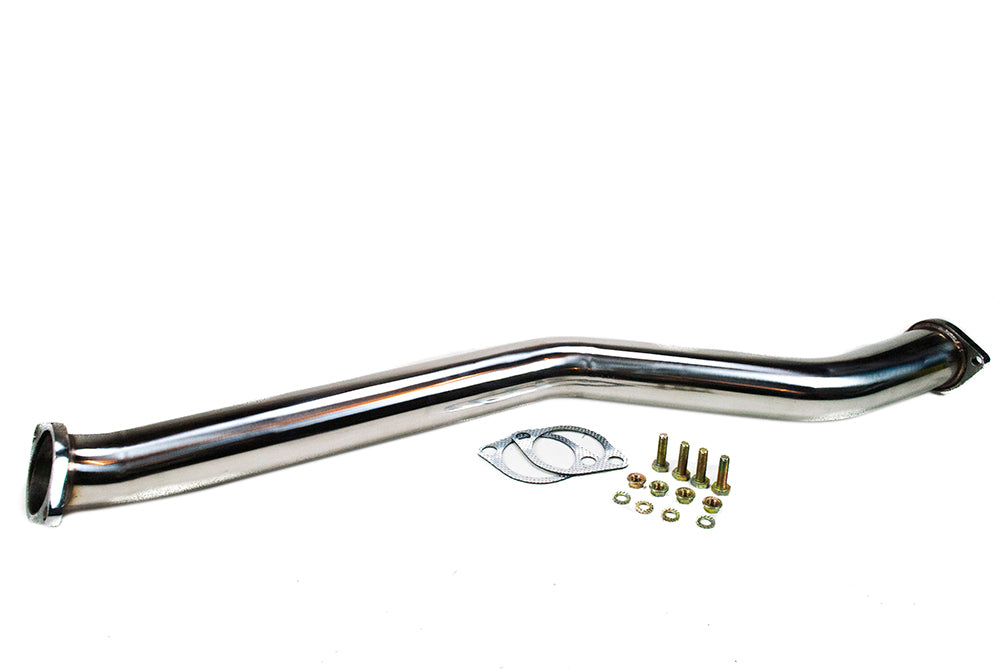 Image of Toyota Supra 93-98 Turbo Downpipe Stainless Steel SIX