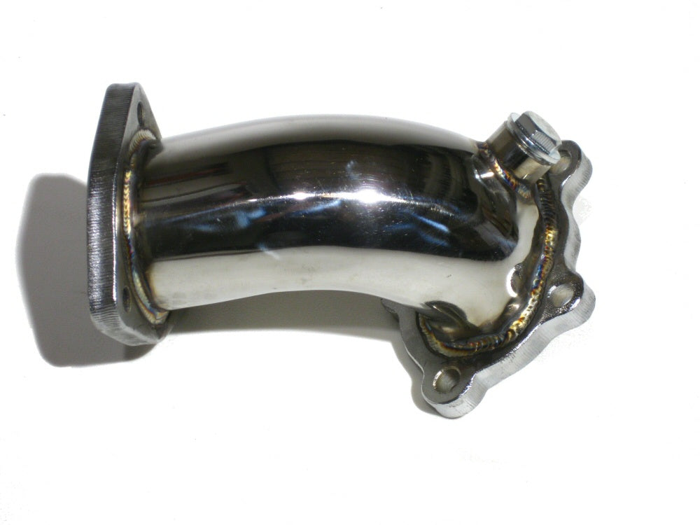 Image of Nissan S13 CA18DET Turbo Outlet/Elbow Stainless Steel