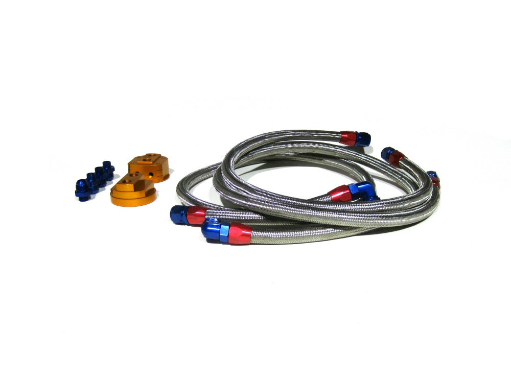 Image of Universal Oil Filter/Cooler Relocation Kit (Excl Cooler)
