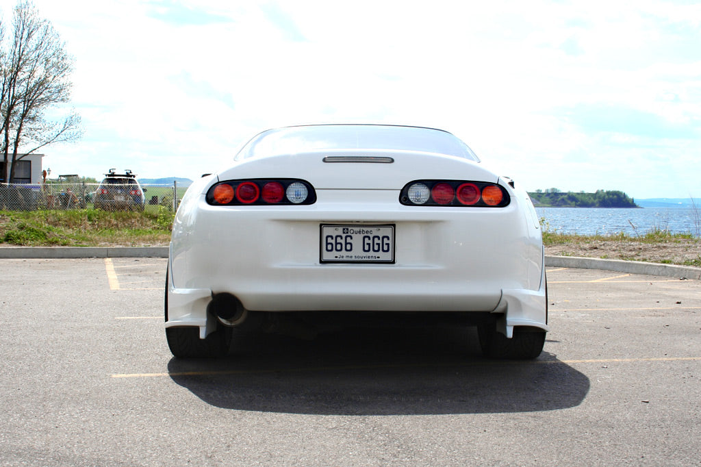 Image of Toyota Supra 93-98 Do Luck II Style Rear Bumper Lips [Aero]
