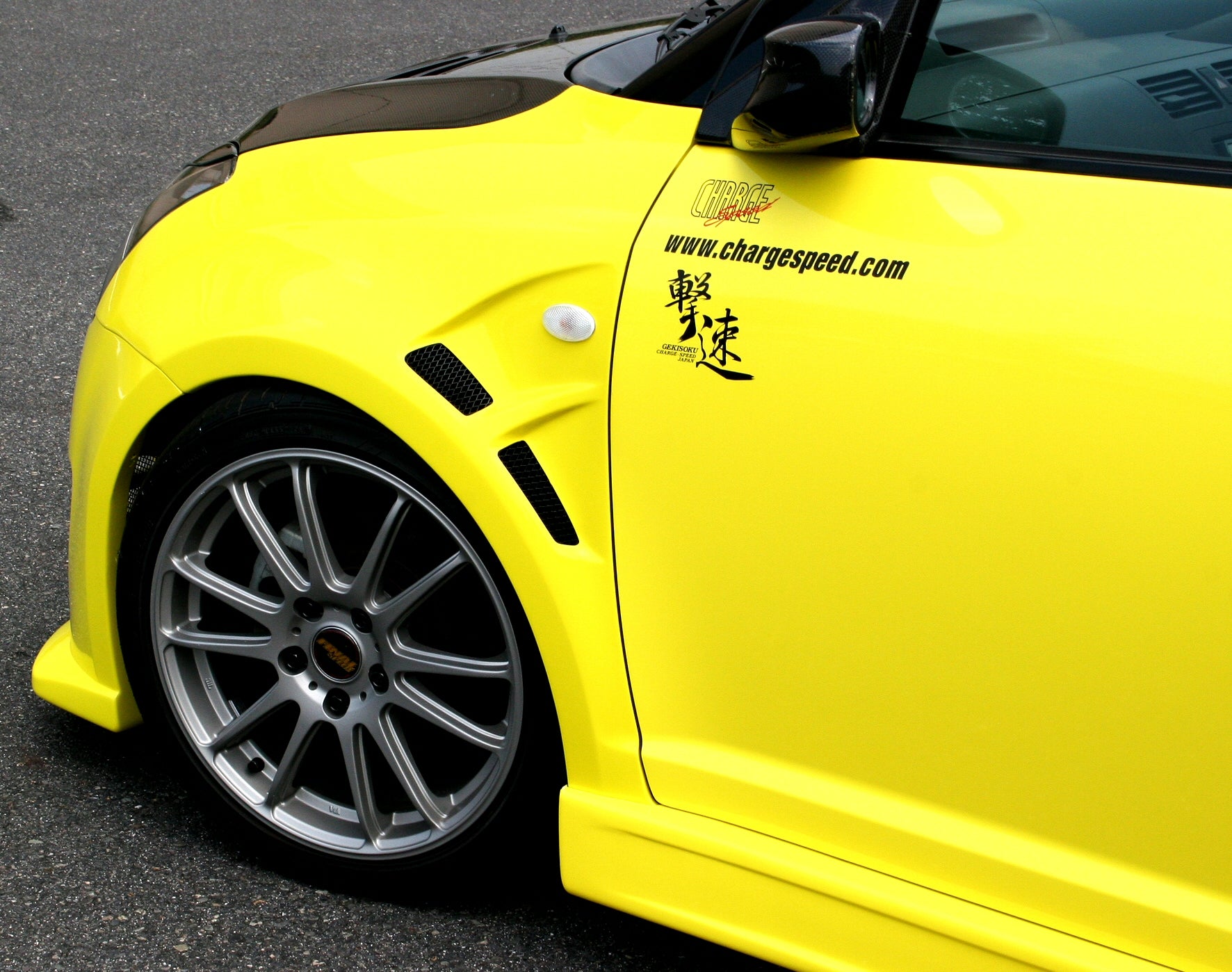 Image of Suzuki Swift 05+ Chargespeed Wide Front Fenders 15mm (set)