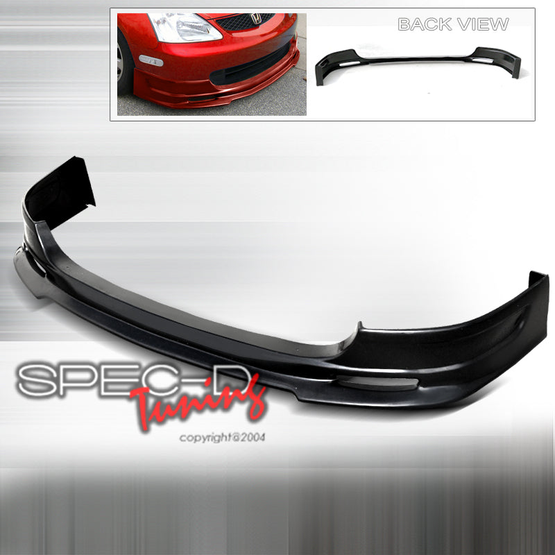 Image of Honda Civic 01-04 3D USA MODEL Mugen Style Front Lip ABS V1