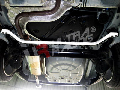 Image of Mazda 2 (Sedan) 07+ UltraRacing 2-Point Rear Lower Tiebar