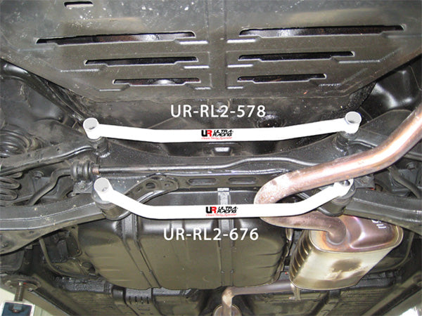 Image of Hyundai i30 07-12 UltraRacing 2-Point Rear Lower Tiebar 578