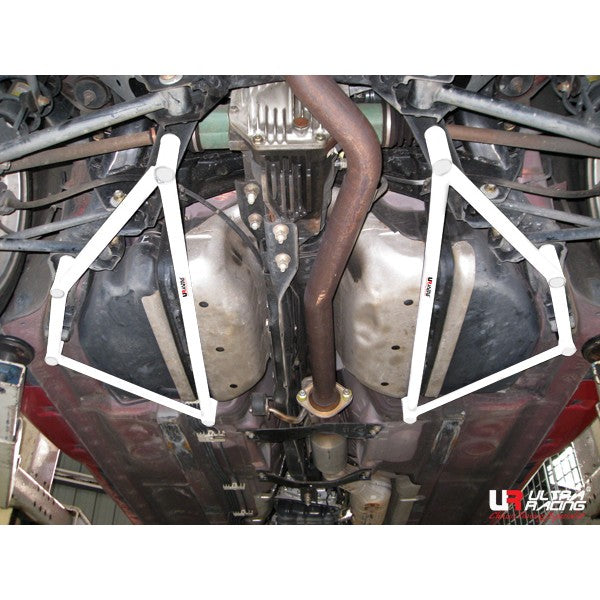 Image of Mazda RX8 UltraRacing 2x 4-Point Rear Lower Bars 1019P