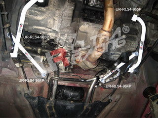 Image of Toyota MR2 SW20 UltraRacing 2x 2Point Side Lower Bars 964P