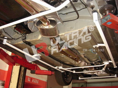 Image of Honda Accord 03-08 4D Ultra-R 2x 4-Point Side Floor Bars