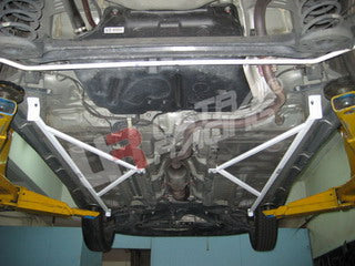 Image of Toyota Yaris HB 05+ UltraRacing 2x 3-Point Floor/Side Bars