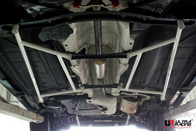Image of Mazda 3 09+ BL UltraRacing 2x 4-Point Floor/Side Bars