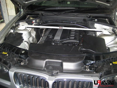 Image of BMW E83 X3 2.5 03+ UltraRacing 2-Point Front Upper Strutbar