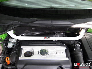 Image of VW Scirocco 08+ 2.0T UltraRacing 2Point Front Upper Strutbar