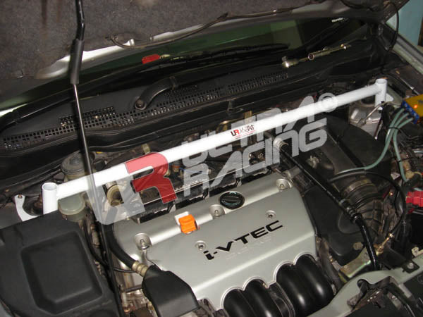 Image of Honda Stream 99-06 UltraRacing 2-Point Front Upper Strutbar