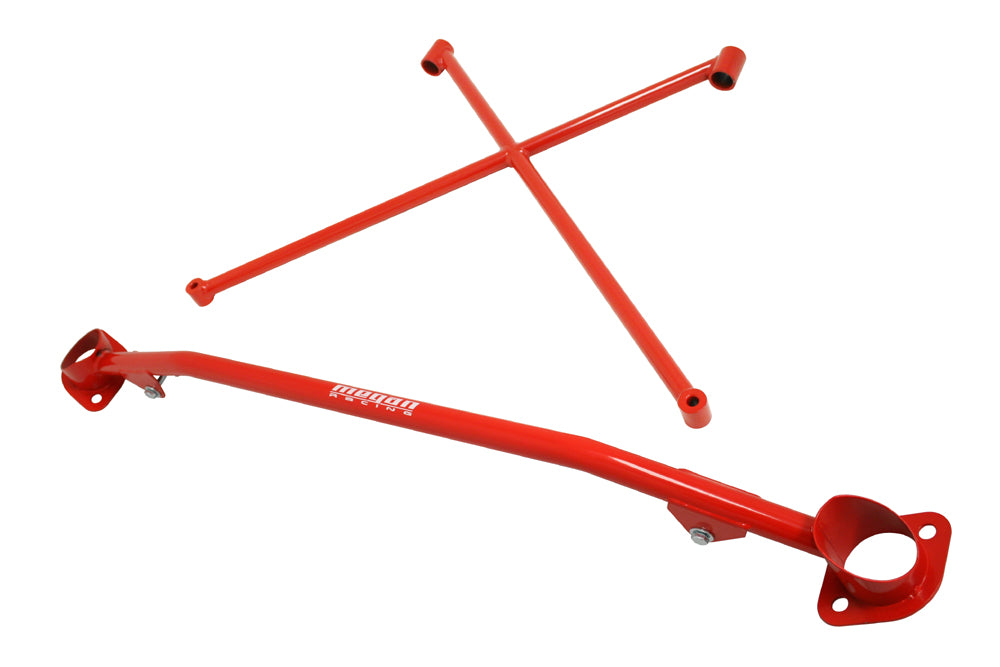 Honda-S2000-AP1/2-Megan-Racing-Front-X-Bar-4-Points-Red