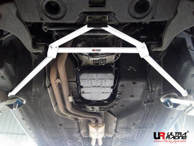 Image of Mercedes SL 320 89-02 UltraRacing 4-Point Front Lower Brace