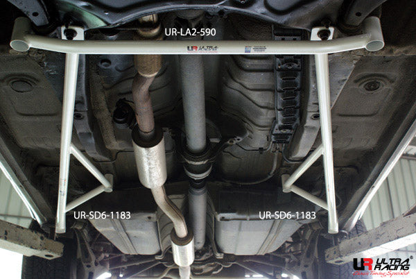 Image of Toyota RAV4 95-00 (4D) UltraRacing 2x 3-Point Floor Bars