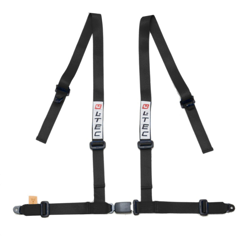 Image of LTEC 4-Point Seatbelt Street 2 Inch Black