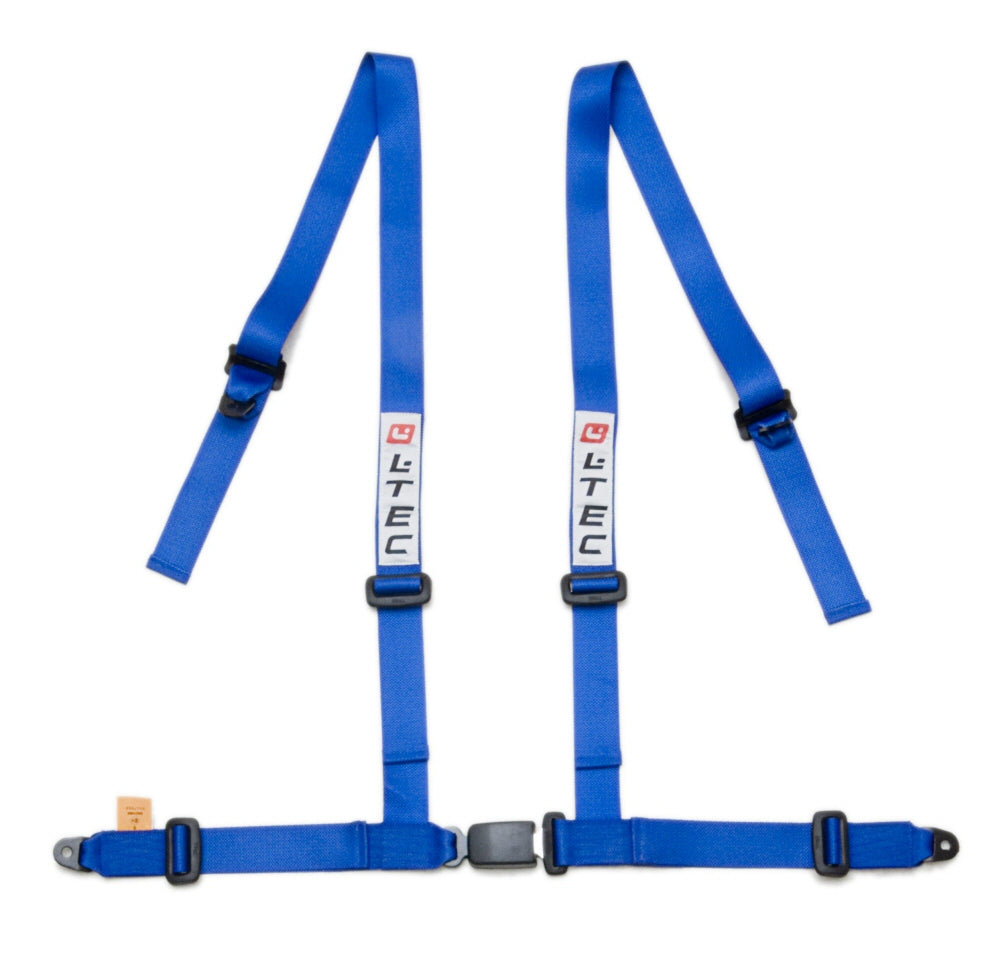 Image of LTEC 4-Point Seatbelt Street 2 Inch Blue