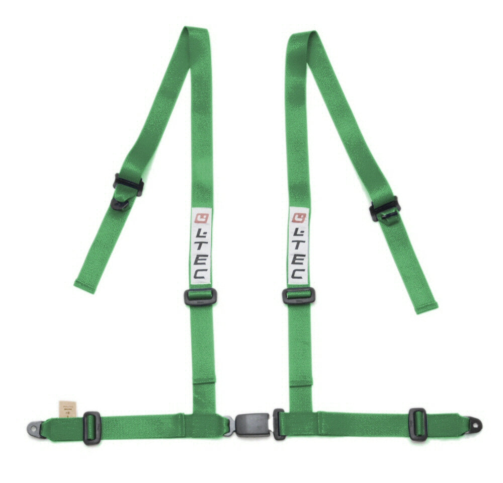 Image of LTEC 4-Point Seatbelt Street 2 Inch Green