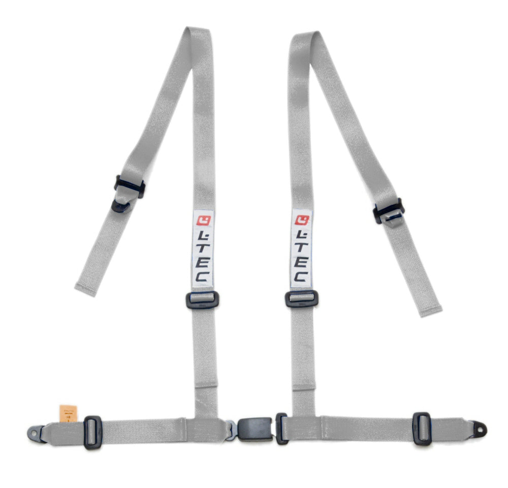 Image of LTEC 4-Point Seatbelt Street 2 Inch Grey