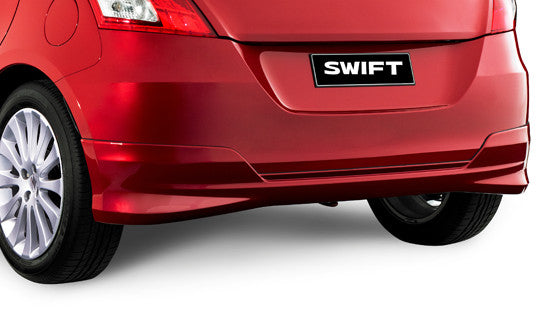 Image of Suzuki Swift 11+ 3/5D S-Spec ABS Rear Bumperlip Addon [SIX]