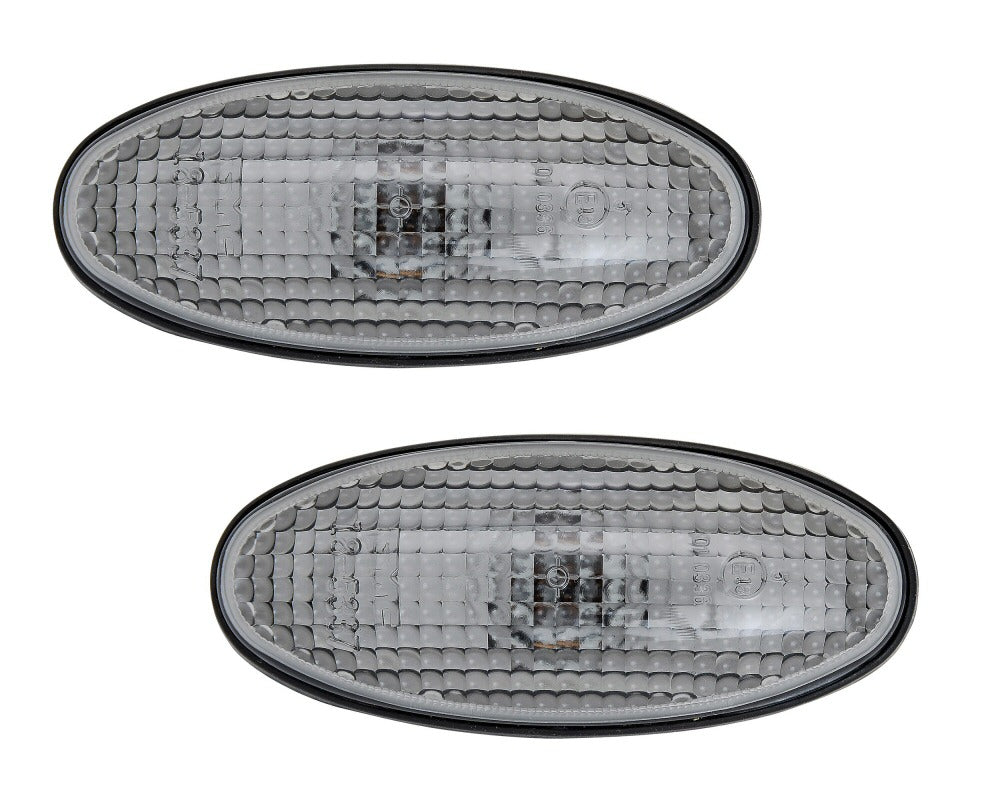 Image of Nissan 200SX S14 94-99 Fender Sidemarkers Smoke incl E-mark