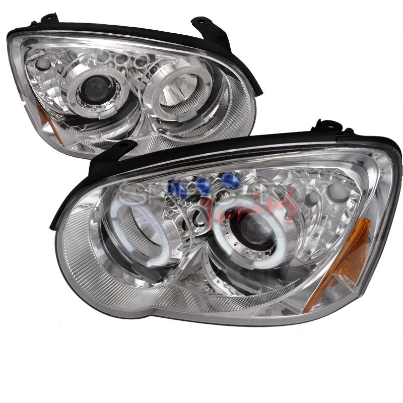 Image of Subaru Impreza GDC/D/E 04-05 LED Projector Headlights Clear