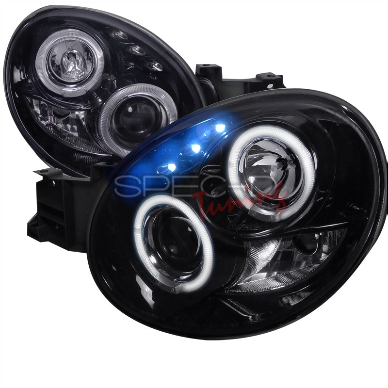 Image of Subaru Impreza GDA/B 00-03 LED Projector Headlights Black V1