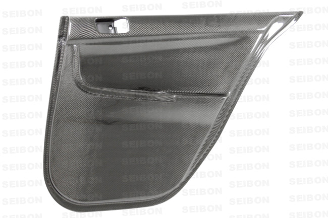 Image of Mitsubishi Lancer EVO X 08+ Seibon Carbon Rear Door Panels