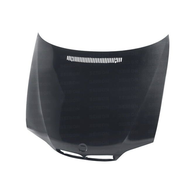 Image of BMW 3 E46 4D Facelift 02-06 Seibon OEM Carbon Hood