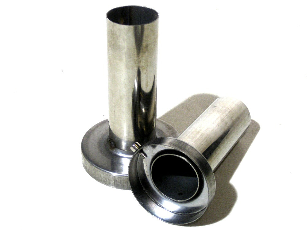 Image of Universal SIX Single Layer Exhaust Silencer 8.5cm /3.25 Inch