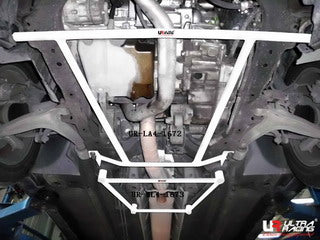 Image of Saab 93 02-12 2.0T UltraRacing 4-Point Front H-Brace