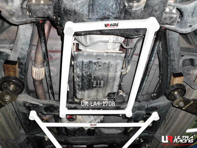 Image of Isuzu D-Max 3.0D 02+ UltraRacing 4-Point Front H-Brace