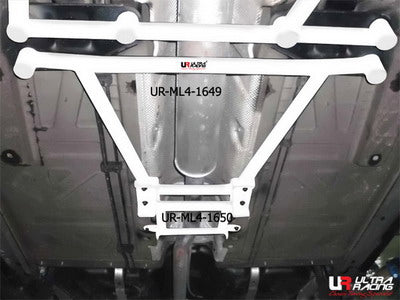 Image of Mini Cooper S R56 /Clubman UltraRacing 4-Point Mid Lower Bar