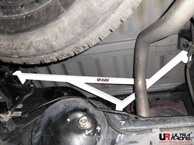 Image of Isuzu D-Max 3.0D 02+ UltraRacing 3-Point Rear Lower Bar 1711