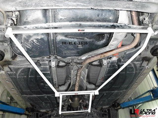 Image of Toyota Prius XW30 10+ UltraRacing 4Point Rear Lower Bar 1636