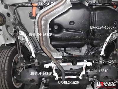 Image of Lexus CT200H 11+ 1.8 UltraRacing 2x 2-Point Rear Side Bars