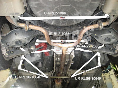 Image of Nissan Teana 03-08 J31 UltraRacing 2x 3-Point Rear Side Bars