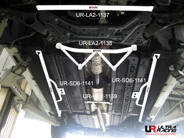 Image of Hyundai Grandeur HG 2.4/3.0  11+ Ultra-R 2x 4Point Side Bars