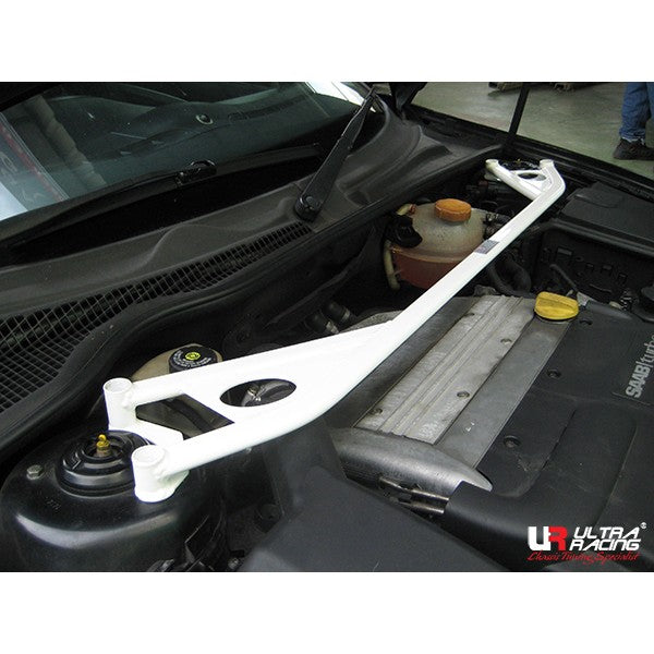 Image of Saab 93 02-12 2.0T UltraRacing 2-Point Front Upper Strutbar